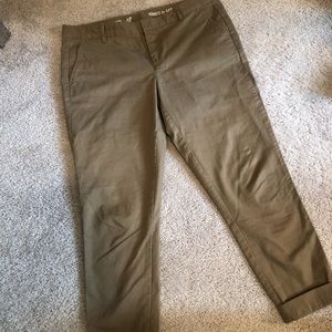Khaki casual pants